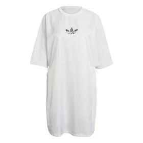 Robe Adidas Originals Tee Blanc de Adidas, Pour femme - Réf : S6496587, Prix : 43,40 €, Remise : %