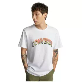 T-shirt à manches courtes homme Converse Mirror Blanc de Converse, Homme - Réf : S6496912, Prix : 21,91 €, Remise : %