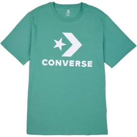 Camiseta de Manga Corta Unisex Converse Standard Fit Center Front Large Verde de Converse, Hombre - Ref: S6496922, Precio: 18...