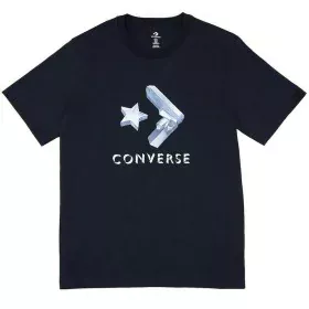 Camisola de Manga Curta Homem Converse Crystals Preto de Converse, Roupa - Ref: S6496932, Preço: 23,07 €, Desconto: %