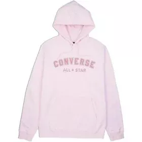 Felpa con Cappuccio Unisex Converse Classic Fit All Star Single Screen Rosa di Converse, Donna - Rif: S6497232, Prezzo: 39,06...