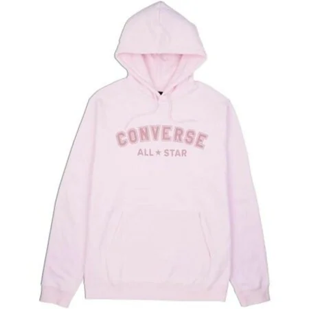 Felpa con Cappuccio Unisex Converse Classic Fit All Star Single Screen Rosa di Converse, Donna - Rif: S6497232, Prezzo: 39,06...