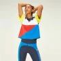 T-shirt à manches courtes femme Tommy Hilfiger Colour-Blocked Bleu de Tommy Hilfiger, Femme - Réf : S6497290, Prix : 41,67 €,...