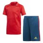 Children’s Tracksuit Adidas Originals Blue Football Red by Adidas, Boys - Ref: S6497298, Price: 41,22 €, Discount: %