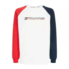 Men’s Sweatshirt without Hood Tommy Hilfiger Knit Crew White by Tommy Hilfiger, Men - Ref: S6497355, Price: 136,95 €, Discoun...