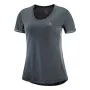 Camiseta de Manga Corta Mujer Salomon Agile Gris oscuro de Salomon, Mujer - Ref: S6497997, Precio: 30,76 €, Descuento: %