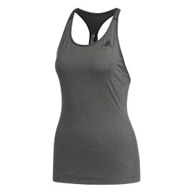 T-Shirt para Mulher sem Mangas Adidas 3 Stripes Tank Cinzento escuro de Adidas, Mulher - Ref: S6497999, Preço: 21,93 €, Desco...