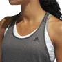 T-Shirt para Mulher sem Mangas Adidas 3 Stripes Tank Cinzento escuro de Adidas, Mulher - Ref: S6497999, Preço: 21,93 €, Desco...