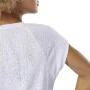 T-Shirt para Mulher sem Mangas Reebok Burnout Branco de Reebok, Mulher - Ref: S6498001, Preço: 29,19 €, Desconto: %