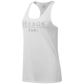 Maillot de Corps sans Manches pour Femme Reebok 1895 Race Blanc de Reebok, Femme - Réf : S6498031, Prix : 18,38 €, Remise : %