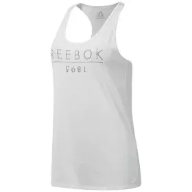 Maglia Smanicata da Donna Reebok 1895 Race Bianco di Reebok, Donna - Rif: S6498031, Prezzo: 18,38 €, Sconto: %