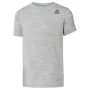 Maglia a Maniche Corte per Bambini Reebok Essentials Marble Melange Grigio chiaro di Reebok, Bambino - Rif: S6498032, Prezzo:...