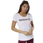 Camiseta de Manga Corta Mujer Reebok Scoop Neck Blanco de Reebok, Mujer - Ref: S6498151, Precio: 19,35 €, Descuento: %