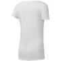 Camiseta de Manga Corta Mujer Reebok Scoop Neck Blanco de Reebok, Mujer - Ref: S6498151, Precio: 19,35 €, Descuento: %