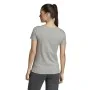 Camiseta de Manga Corta Mujer Adidas Linear Gris claro de Adidas, Mujer - Ref: S6498154, Precio: 18,38 €, Descuento: %