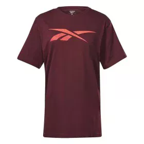 Men’s Short Sleeve T-Shirt Reebok RI Logo Maroon by Reebok, Men - Ref: S6498164, Price: 19,35 €, Discount: %