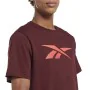 Men’s Short Sleeve T-Shirt Reebok RI Logo Maroon by Reebok, Men - Ref: S6498164, Price: 19,35 €, Discount: %