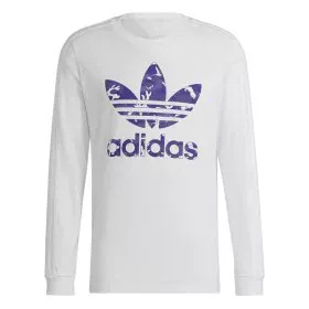 Camisola de Manga Comprida Homem Adidas Originals Camo STR Branco de Adidas, Homem - Ref: S6498166, Preço: 36,89 €, Desconto: %