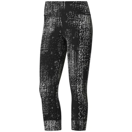 Leggings Sportivo da Donna Reebok Lux 3/4 Nero di Reebok, Donna - Rif: S6498184, Prezzo: 45,33 €, Sconto: %