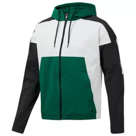 Men's Sports Jacket Reebok Meet You There Woven Green by Reebok, Warm clothing - Ref: S6498194, Price: 56,39 €, Discount: %