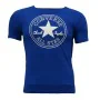 Camisola de Manga Curta Infantil Converse Core Chuck Taylor Patch Azul de Converse, Menino - Ref: S6498510, Preço: 16,58 €, D...