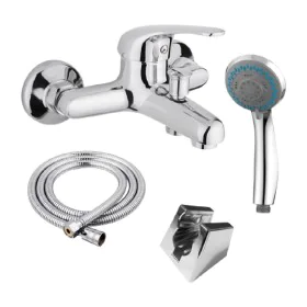 Accessories set Fontastock Bath/Shower Zinc by Fontastock, Shower and bath taps - Ref: S6500065, Price: 36,40 €, Discount: %