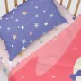 Jeu de draps HappyFriday Happynois Moon Dream Multicouleur Lit de bébé 2 Pièces de HappyFriday, Linge de lit pour berceaux - ...