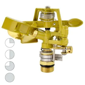 Arroseur Ferrestock Jaune M1/2" métallique de Ferrestock, Arroseurs - Réf : S6500214, Prix : 11,02 €, Remise : %