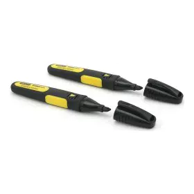 Marqueur permanent Stanley Noir (2 Pièces) de Stanley, Marqueurs indélébiles & Stylos-marqueurs - Réf : S6500867, Prix : 7,47...