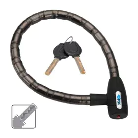 Cable con candado Ferrestock 22 mm 100 cm de Ferrestock, Candados de cable - Ref: S6500943, Precio: 13,06 €, Descuento: %