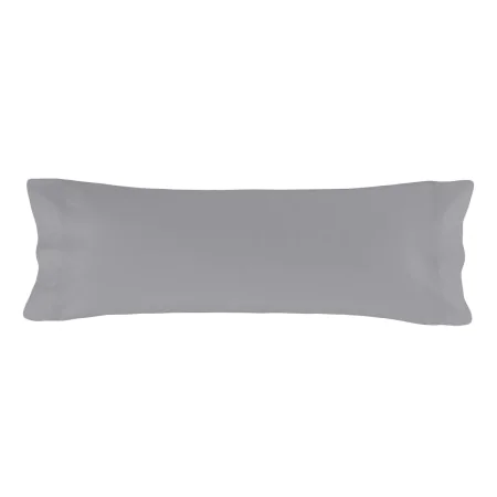 Federa HappyFriday BASIC Grigio 45 x 155 cm di HappyFriday, Lenzuola e federe per cuscino - Rif: D1614684, Prezzo: 10,74 €, S...