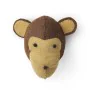 Wall Decoration HappyFriday Basic Kids Multicolour 18 x 18 x 18 cm Monkey by HappyFriday, Wall Décor - Ref: D1614703, Price: ...