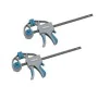 One-hand clamp Ferrestock 215 mm Steel Plastic (2 pcs) by Ferrestock, Clamps, screws and clips - Ref: S6500980, Price: 5,98 €...