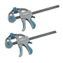 One-hand clamp Ferrestock Steel Plastic (2 pcs) by Ferrestock, Clamps, screws and clips - Ref: S6500981, Price: 11,74 €, Disc...