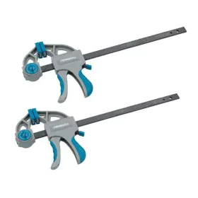 One-hand clamp Ferrestock Steel Plastic (2 pcs) by Ferrestock, Clamps, screws and clips - Ref: S6500983, Price: 17,38 €, Disc...