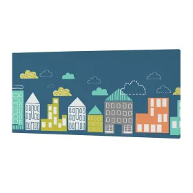 Toile HappyFriday Moshi Moshi Holidays Multicouleur 27 x 54 cm de HappyFriday, Impressions sur toile - Réf : D1614718, Prix :...