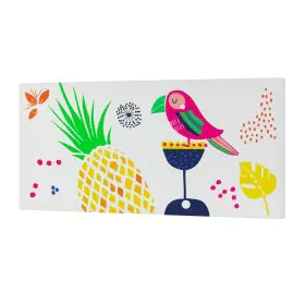 Leinwand HappyFriday Moshi Moshi Pretty parrots Bunt 27 x 54 cm von HappyFriday, Leinwanddrucke - Ref: D1614721, Preis: 11,54...