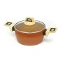 Caçarola com Tampa Amercook Terracota (Ø 20 cm) de Amercook, Caçarolas - Ref: S6501458, Preço: 29,66 €, Desconto: %