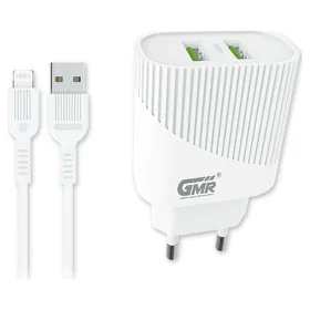 Chargeur USB Goms Câble Lightning 1 m de Goms, Chargeurs - Réf : S6501496, Prix : 6,28 €, Remise : %