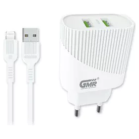 Chargeur USB Goms Câble Lightning 1 m de Goms, Chargeurs - Réf : S6501496, Prix : 6,28 €, Remise : %