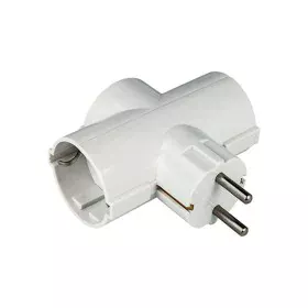 Plug adapter NIMO Schuko 16A 250V Blanco by NIMO, Schuko sockets - Ref: S6501513, Price: 5,77 €, Discount: %