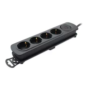 4-socket plugboard with power switch TM Electron 3680 W by TM Electron, CEE Distributor Sockets - Ref: S6501569, Price: 8,80 ...