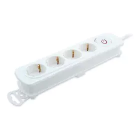 Multipresa con 4 Prese con Interruttore TM Electron 250 V di TM Electron, Prese CEE - Rif: S6501570, Prezzo: 8,80 €, Sconto: %