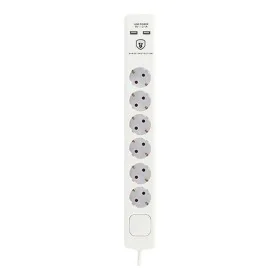 Multiprise 6 Prises avec Interrupteur TM Electron 230 V de TM Electron, Distributeurs et multiprises CEE - Réf : S6501580, Pr...