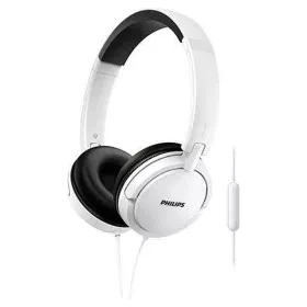 Auriculares de Diadema Philips Blanco Con cable de Philips, Auriculares y accesorios - Ref: S6501748, Precio: 15,22 €, Descue...