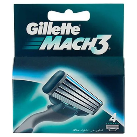 Replacement Shaver Blade Gillette (4 Units) (4 uds) by Gillette, Men - Ref: S6502089, Price: 8,47 €, Discount: %