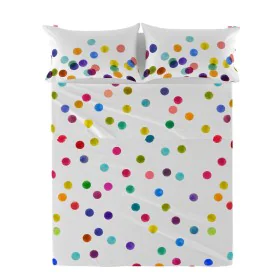 Top sheet HappyFriday Confetti Multicolour 160 x 270 cm (Confetti) by HappyFriday, Sheets and pillowcases - Ref: D1614770, Pr...