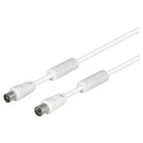 Cable de Antena TM Electron Blanco 2,5 m de TM Electron, Cables - Ref: S6502463, Precio: 4,49 €, Descuento: %