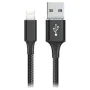 Câble USB vers Lightning Goms Noir 2 m de Goms, Câbles USB - Réf : S6502486, Prix : 3,61 €, Remise : %