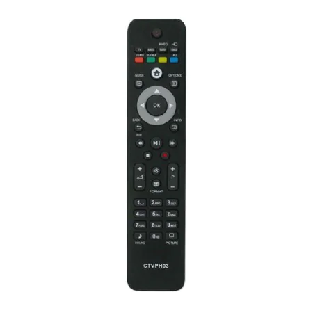 Philips Universal Remote Control Black by BigBuy Tools, Remote Controls - Ref: S6502587, Price: 8,58 €, Discount: %